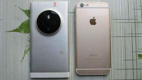 Nokia Lumia 1030 có camera 50MP so sánh với iPhone 6 Nokia Lumia 1030 có camera 50MP so sánh với iPhone 6