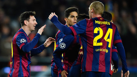 Thói quen mới của Barca: Ngược dòng và thắng vất vả Thói quen mới của Barca: Ngược dòng và thắng vất vả