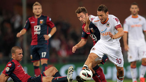 21h00 ngày 14/12, Genoa vs Roma: Lợi thế mặt sân... xấu 21h00 ngày 14/12, Genoa vs Roma: Lợi thế mặt sân... xấu