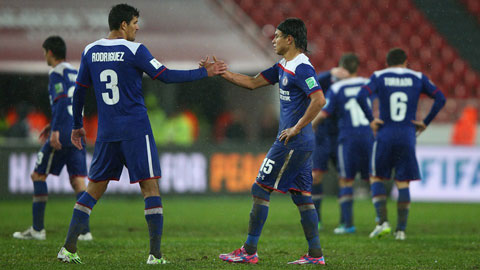 FIFA Club World Cup 2014: Cruz Azul vào bán kết gặp Real FIFA Club World Cup 2014: Cruz Azul vào bán kết gặp Real