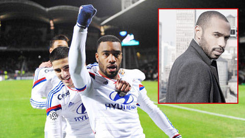 Henry đã “kích hoạt” Lacazette Henry đã “kích hoạt” Lacazette