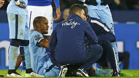 Man City: Bão chấn thương kéo đến Etihad Man City: Bão chấn thương kéo đến Etihad