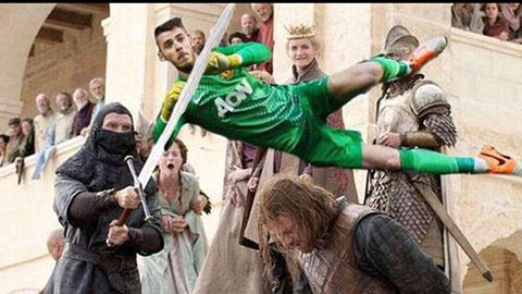 Fans M.U phát sốt vì “đấng cứu thế” De Gea Fans M.U phát sốt vì “đấng cứu thế” De Gea