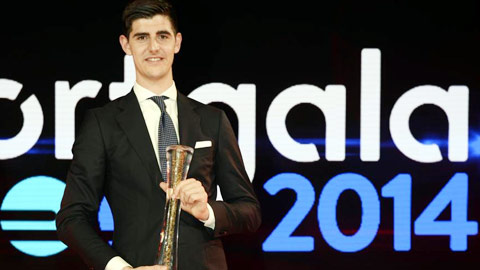 Thaibaut Courtois - VĐV xuất sắc nhất Bỉ 2014 Thaibaut Courtois - VĐV xuất sắc nhất Bỉ 2014