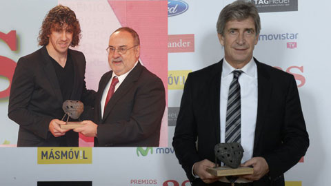 AS tôn vinh Puyol và Pellegrini AS tôn vinh Puyol và Pellegrini