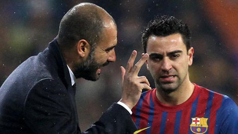 Xavi muốn tiếp bước Guardiola dẫn dắt Barca Xavi muốn tiếp bước Guardiola dẫn dắt Barca