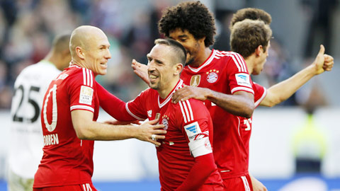 02h30 ngày 20/12, Mainz vs Bayern Munich: Mở tiệc đón kỷ lục 02h30 ngày 20/12, Mainz vs Bayern Munich: Mở tiệc đón kỷ lục