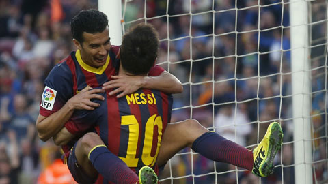 Barca 5-0 Cordoba: Người hùng Pedro Barca 5-0 Cordoba: Người hùng Pedro