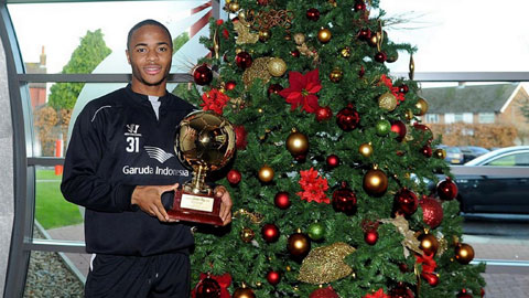 Sterling nhận giải Golden Boy 2014 Sterling nhận giải Golden Boy 2014