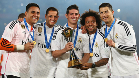 Real Madrid tiếp tục ghi danh vào lịch sử Real Madrid tiếp tục ghi danh vào lịch sử
