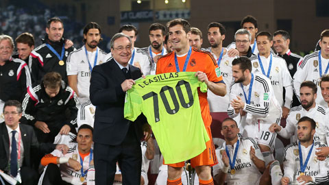 Iker Casillas cán mốc 700 trận cho Real: Sự trở lại hoàn hảo! Iker Casillas cán mốc 700 trận cho Real: Sự trở lại hoàn hảo!