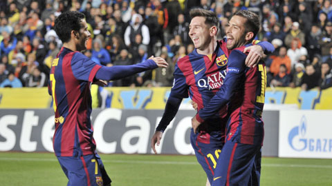Barca khép lại năm 2014: Messi vẫn là điểm nhấn Barca khép lại năm 2014: Messi vẫn là điểm nhấn