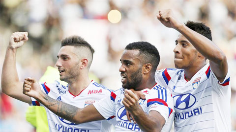 Lyon lên nhì bảng Ligue 1: Sức trẻ Mãnh sư! Lyon lên nhì bảng Ligue 1: Sức trẻ Mãnh sư!