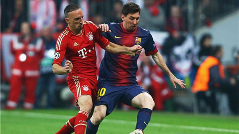 Barca và Bayern vô đối về mật độ chuyền bóng tại châu Âu Barca và Bayern vô đối về mật độ chuyền bóng tại châu Âu