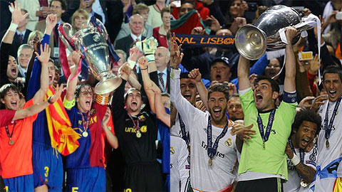 Barca 2009 vs Real 2014: Đội nào hay hơn? Barca 2009 vs Real 2014: Đội nào hay hơn?