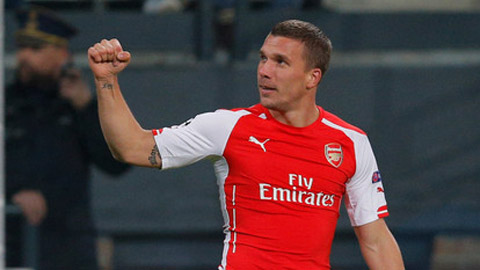 Inter Milan đạt thỏa thuận mượn Podolski Inter Milan đạt thỏa thuận mượn Podolski