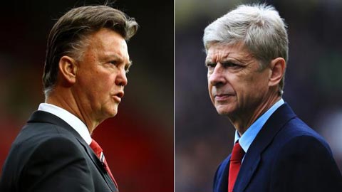 Van Gaal và Wenger mạnh miệng về khả năng vô địch của đội nhà Van Gaal và Wenger mạnh miệng về khả năng vô địch của đội nhà