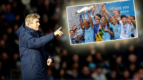 Pellegrini đặt ra mục tiêu giành 87 điểm với Man City Pellegrini đặt ra mục tiêu giành 87 điểm với Man City