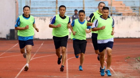 Kiểm tra thể lực trọng tài: 1 trường hợp không đạt yêu cầu Kiểm tra thể lực trọng tài: 1 trường hợp không đạt yêu cầu