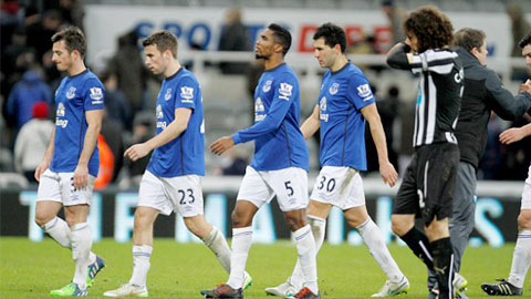 Everton mắc sai lầm nhiều nhất Premier League từ đầu mùa Everton mắc sai lầm nhiều nhất Premier League từ đầu mùa
