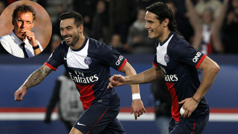 PSG có thể bán cả Lavezzi và Cavani! PSG có thể bán cả Lavezzi và Cavani!