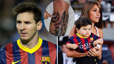 Messi bị “ném đá” ngay hình xăm đầu tiên Messi bị “ném đá” ngay hình xăm đầu tiên