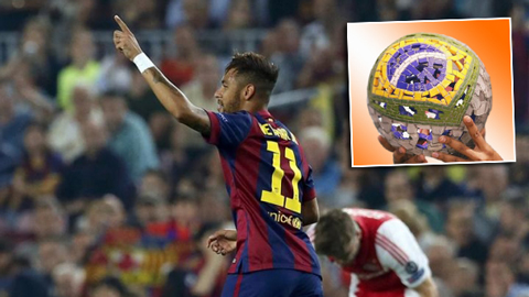 Neymar giành Bóng vàng Brazil Neymar giành Bóng vàng Brazil