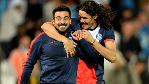 Lavezzi và Cavani bị PSG phạt vì trốn tập Lavezzi và Cavani bị PSG phạt vì trốn tập
