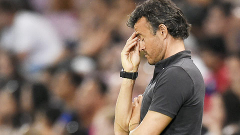 Enrique chủ quan, Barca trả giá Enrique chủ quan, Barca trả giá