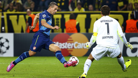 Podolski kịp ra sân derby d'Italia: Phép màu từ “kèo trái” Poldi Podolski kịp ra sân derby d'Italia: Phép màu từ “kèo trái” Poldi