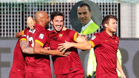 Udinese 0-1 Roma: Thắng nhờ trọng tài! Udinese 0-1 Roma: Thắng nhờ trọng tài!