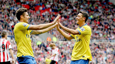 Arsenal: Oezil tái xuất cuối tuần này Arsenal: Oezil tái xuất cuối tuần này