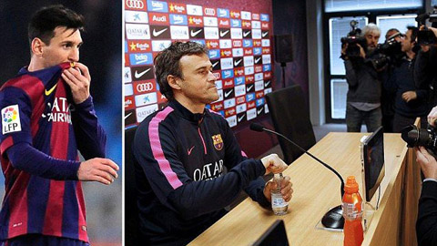 Messi vs Enrique: Cuộc chiến không cân sức! Messi vs Enrique: Cuộc chiến không cân sức!
