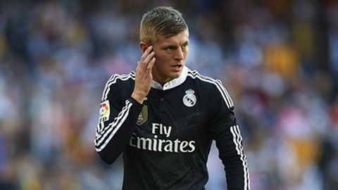 Kroos mệt mỏi, Real điêu đứng Kroos mệt mỏi, Real điêu đứng
