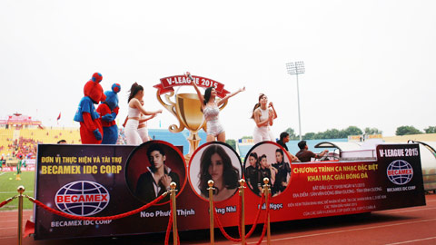 Chuyển động Toyota V.League 2015 ngày 10/1 Chuyển động Toyota V.League 2015 ngày 10/1