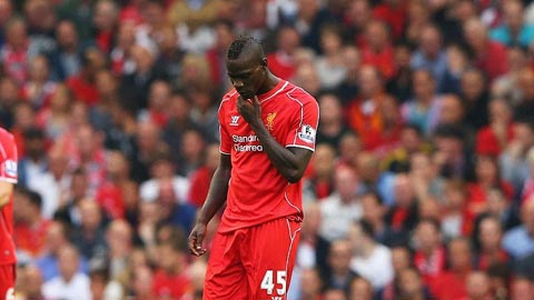 Balotelli đang chìm vào quên lãng Balotelli đang chìm vào quên lãng