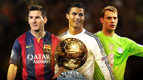 Trước đêm Gala trao giải QBV FIFA 2014: Chờ kết quả lịch sử Trước đêm Gala trao giải QBV FIFA 2014: Chờ kết quả lịch sử
