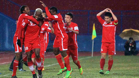 5 điểm nhấn vòng 2 Toyota V.League 2015 5 điểm nhấn vòng 2 Toyota V.League 2015