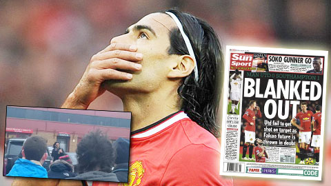 Falcao bỏ về trước trận, tương lai tại M.U bị đặt dấu hỏi Falcao bỏ về trước trận, tương lai tại M.U bị đặt dấu hỏi