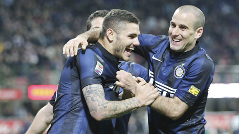 Inter 3-1 Genoa: Diện mạo mới của Inter Inter 3-1 Genoa: Diện mạo mới của Inter
