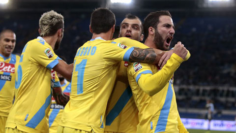 Lazio 0-1 Napoli: Higuain đưa Napoli vào Top 3 Lazio 0-1 Napoli: Higuain đưa Napoli vào Top 3