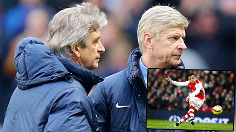 Pellegrini đặc biệt đề phòng đồng hương Sanchez Pellegrini đặc biệt đề phòng đồng hương Sanchez