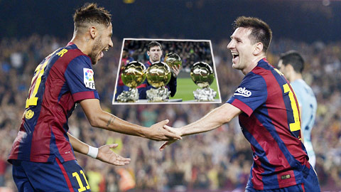 Neymar, bóng vàng là chuyện nhỏ! Neymar, bóng vàng là chuyện nhỏ!
