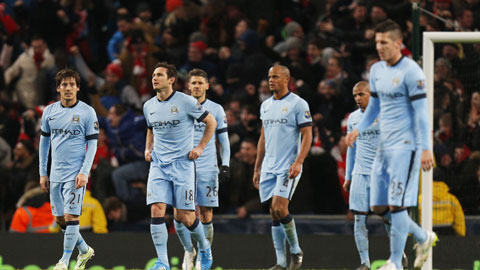 Man City: Sau điểm rơi là điểm rụng Man City: Sau điểm rơi là điểm rụng