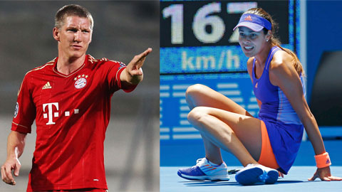 Schweini & Ivanovic đỏ tình, nhưng đen nghiệp Schweini & Ivanovic đỏ tình, nhưng đen nghiệp