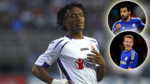 Chelsea tống khứ Schuerrle và Salah để tậu Cuadrado Chelsea tống khứ Schuerrle và Salah để tậu Cuadrado