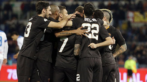 Roma 2-1 Empoli: Chủ nhà chật vật vào tứ kết Roma 2-1 Empoli: Chủ nhà chật vật vào tứ kết