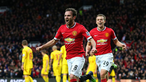 Mata sút phạt hiệu quả hơn cả Ronaldo và Beckham Mata sút phạt hiệu quả hơn cả Ronaldo và Beckham
