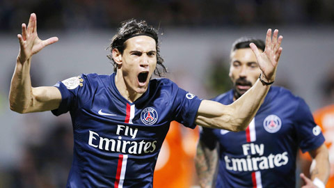 Cavani hồi sinh sau án kỷ luật Cavani hồi sinh sau án kỷ luật