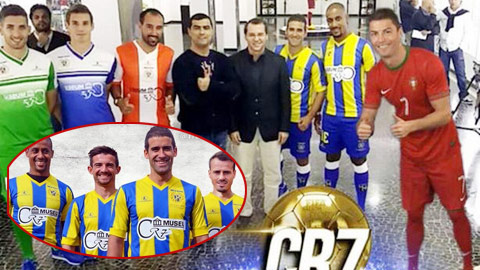 CR7 tài trợ áo đấu cho đội bóng quê nhà CR7 tài trợ áo đấu cho đội bóng quê nhà